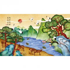 [디자인다소]전통배경현수막-067