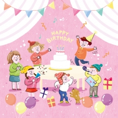 [디자인다소]생일현수막-215